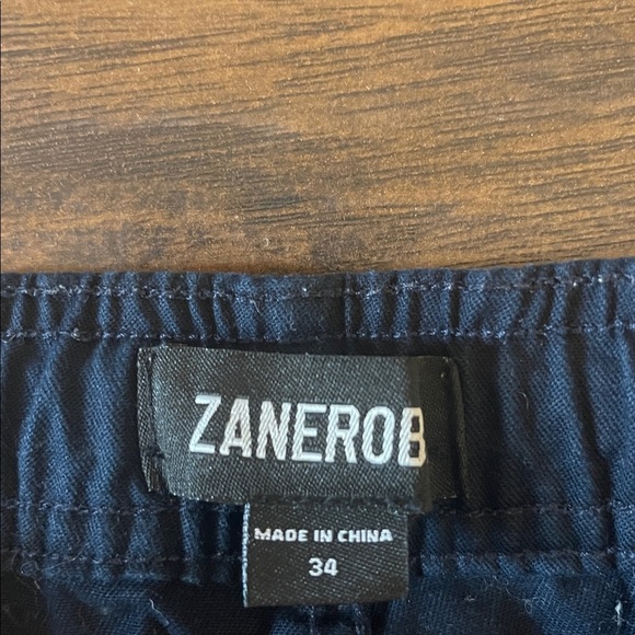 ZANEROBE Supershot Navy Cargo Jogger Pants SZ 34 - Picture 10 of 13
